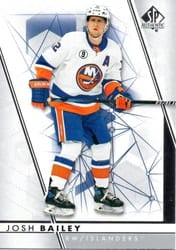 2022-23 SP Authentic Base Set Josh Bailey #12 card