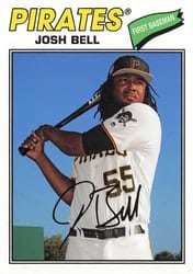 2018 Topps Archives Base Set Josh Bell #142 card