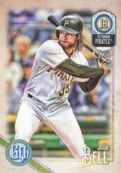 2018 Topps Gypsy Queen Base Set Josh Bell #84 card