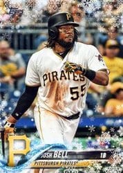 2018 Topps Holiday Base Set Josh Bell #HMW94 card