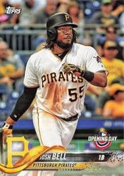2018 Topps Opening Day Base Set Josh Bell #182 card