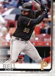 2019 Topps Base Set Josh Bell #208 card