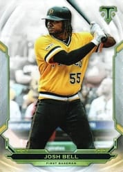 2019 Topps Triple Threads Base Set Josh Bell #60 card