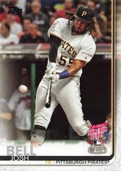 2019 Topps Update Base Set Josh Bell #US112 card