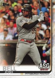 2019 Topps Update Base Set Josh Bell #US274 card