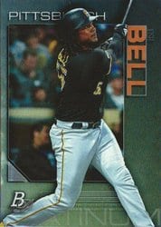 2020 Bowman Platinum Base Set Josh Bell #30 card