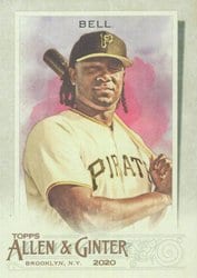 2020 Topps Allen & Ginter Base Set Josh Bell #129 card