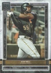 2020 Topps Museum Collection Base Set Josh Bell #58 card