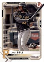 2021 Bowman Base Set Josh Bell #15 card