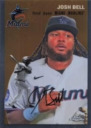 2023 Topps Chrome Platinum Anniversary Base Set Josh Bell #291 card