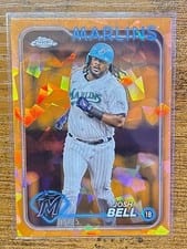 2024 Topps Chrome Sapphire Edition Base Set Josh Bell #689 card