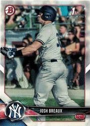 2018 Bowman Draft Base Set Josh Breaux #BD-57 card