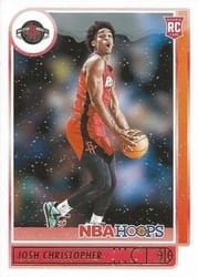 2021-22 Hoops Winter Base Set Josh Christopher #214 card