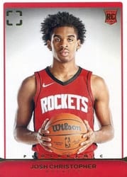 2021-22 Panini Photogenic Base Set Josh Christopher #125 card