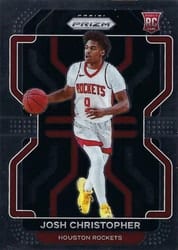 2021-22 Panini Prizm Base Set Josh Christopher #324 card