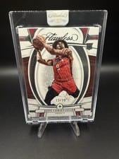 2021 Panini Flawless Josh Christopher #75 card