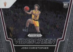 2021 Panini Prizm Draft Picks Widescreen Josh Christopher #11 card