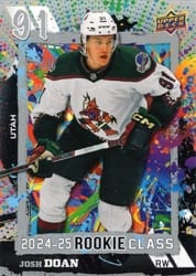 2024-25 Upper Deck 2024-25 Rookie Class Josh Doan #RC-12 card