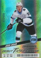 2024-25 Upper Deck Credentials Base Set Josh Doan #124 card