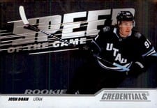 2024-25 Upper Deck Credentials Speed of the Game Rookies Josh Doan #SGR-JD card