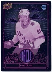 2024-25 Upper Deck Oracles Josh Doan #O-57 card