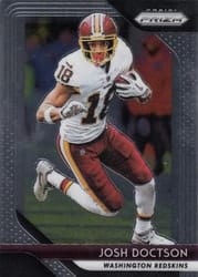 2018 Panini Prizm Base Set Josh Doctson #2 card