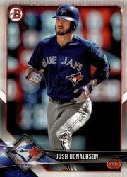 2018 Bowman Base Set Josh Donaldson #58 card