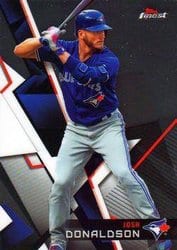 2018 Finest Base Set Josh Donaldson #117 card