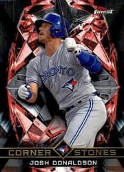 2018 Finest Cornerstones Josh Donaldson #FC-JD card