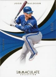 2018 Panini Immaculate Collection Base Set Josh Donaldson #74 card