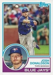 2018 Topps 1983 Topps Baseball 35th Anniversary Josh Donaldson #83-45 card