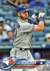 2018 Topps Base Set Josh Donaldson #503 card