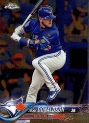 2018 Topps Chrome Base Set Josh Donaldson #8 card