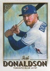 2018 Topps Gallery Base Set Josh Donaldson #109 card