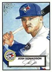 2018 Topps Gallery Heritage Josh Donaldson #H-5 card