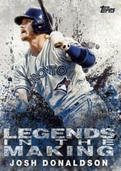2018 Topps Legends in the Making (Series One) Josh Donaldson #LTM-JD card