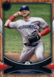 2018 Topps Tribute Base Set Josh Donaldson #31 card