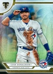 2018 Topps Triple Threads Base Set Josh Donaldson #29 card