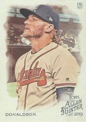2019 Topps Allen & Ginter Base Set Josh Donaldson #146 card