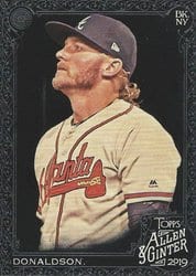 2019 Topps Allen & Ginter X Base Set Josh Donaldson #146 card