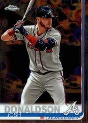 2019 Topps Chrome Base Set Josh Donaldson #85 card