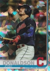 2019 Topps Chrome Sapphire Edition Base Set Josh Donaldson #34 card