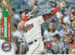 2020 Topps Holiday Base Set Josh Donaldson #HW194a card