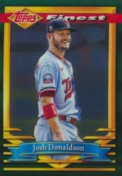 2021 Finest Flashbacks Base Set Josh Donaldson #72 card