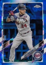 2021 Topps Chrome Sapphire Edition Base Set Josh Donaldson #94 card