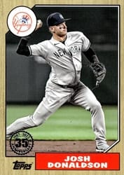 2022 Topps Update 1987 Topps Josh Donaldson #87TBU-18 card