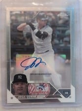 2023 Topps Chrome Update Autograph Josh Donaldson #AC-JOD card