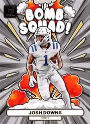 2023 Donruss Bomb Squad Josh Downs #BS-21 card