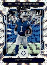 2023 Donruss Elite Series Rookies Josh Downs #25 card
