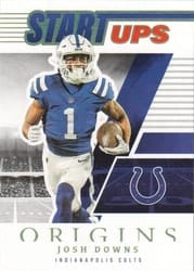 2023 Panini Origins Start-Ups Josh Downs #18 card